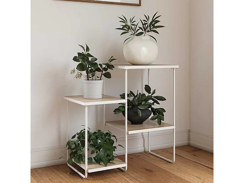 Blumenregal in modernem Design 68 cm breit - 65 cm hoch