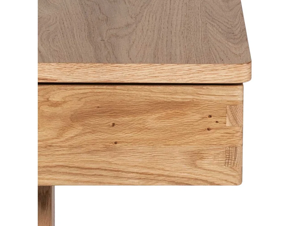 Wohnzimmertisch in Wildeichefarben höhenverstellbar