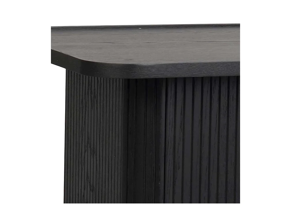 Sofatisch im 70er Jahre Stil Schwarz