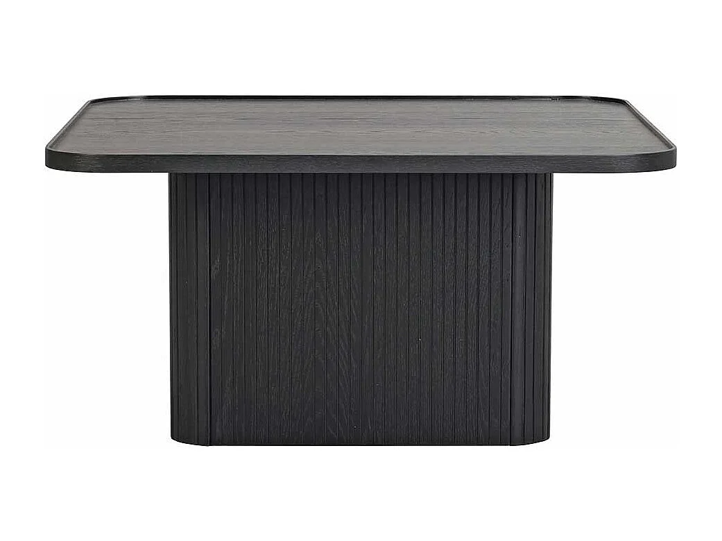 Sofatisch im 70er Jahre Stil Schwarz