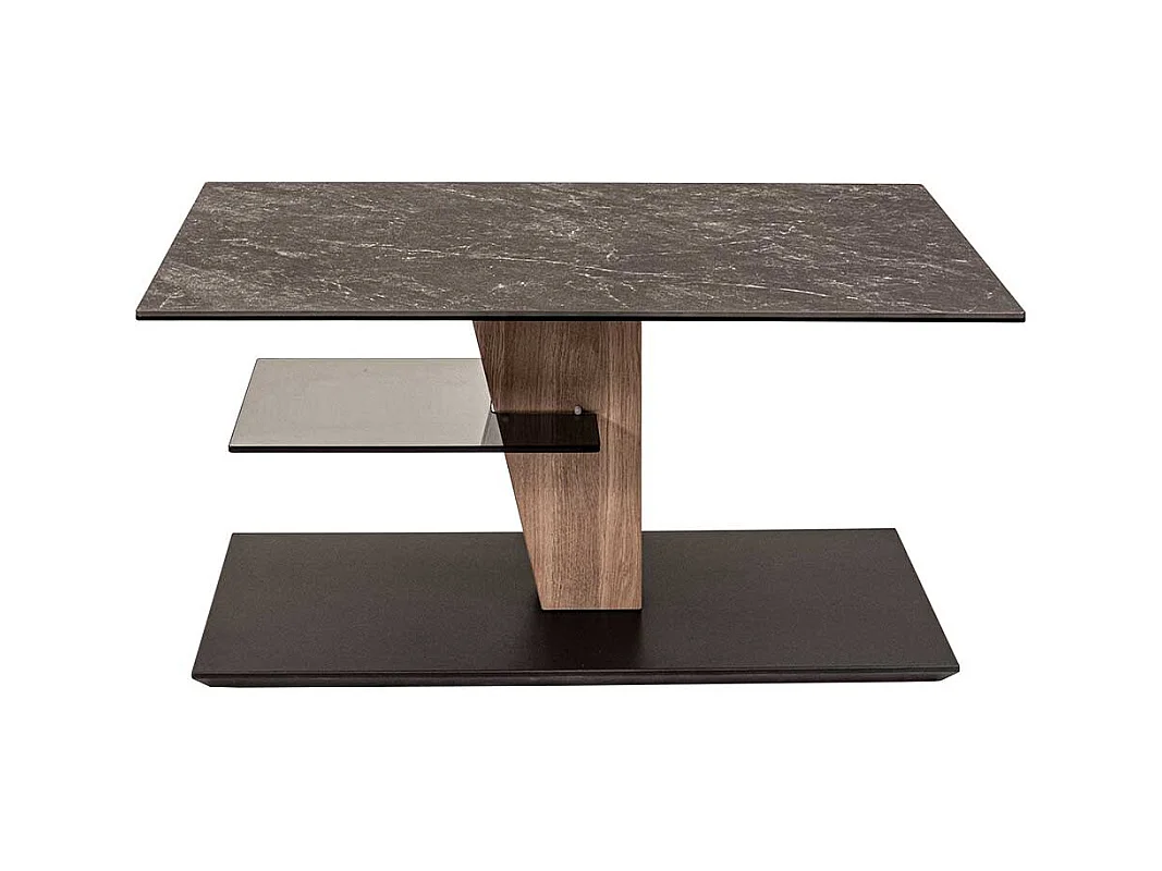 Designercouchtisch durch Körperdruck verstellbar Made in Germany