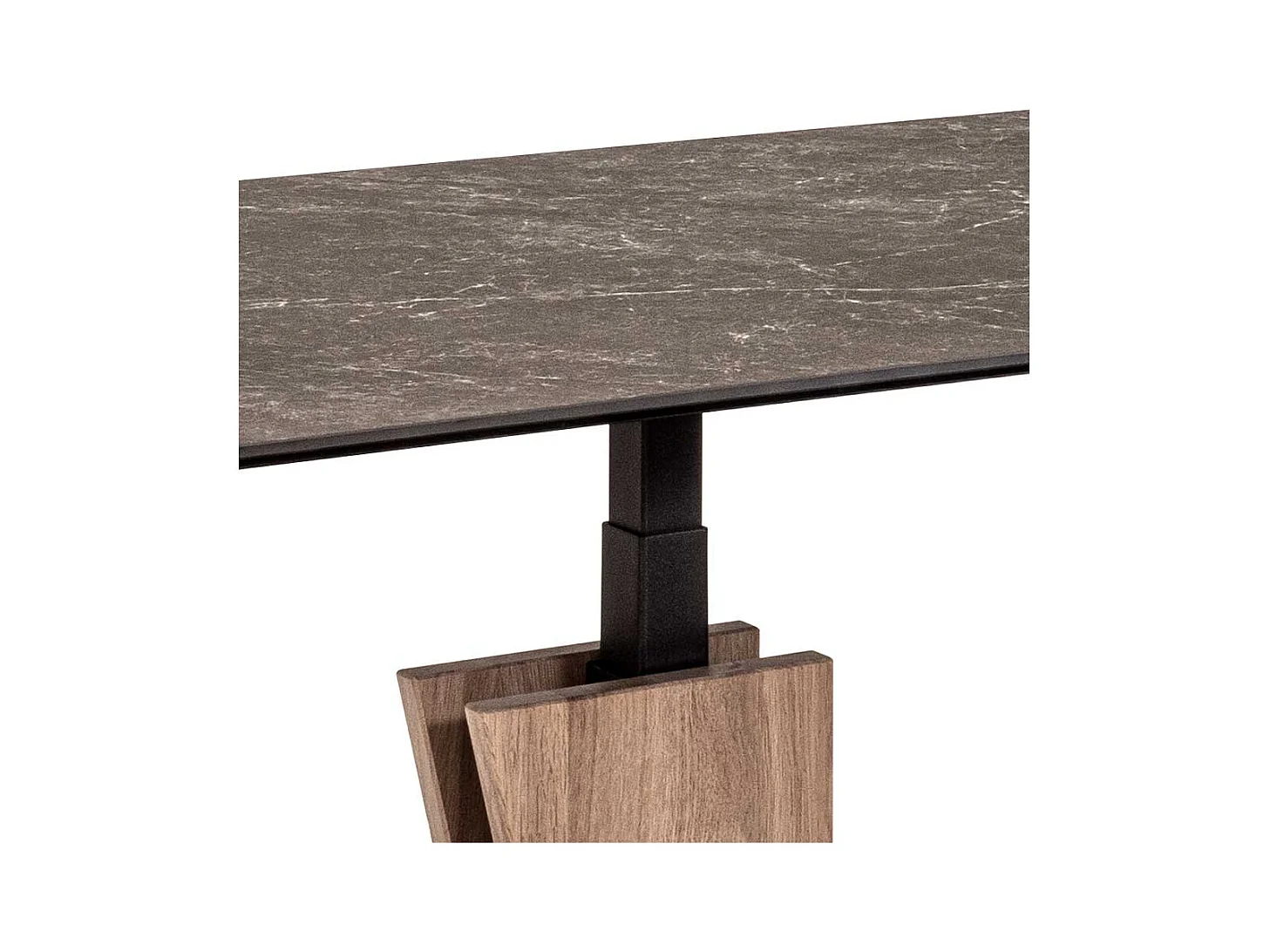 Designercouchtisch durch Körperdruck verstellbar Made in Germany