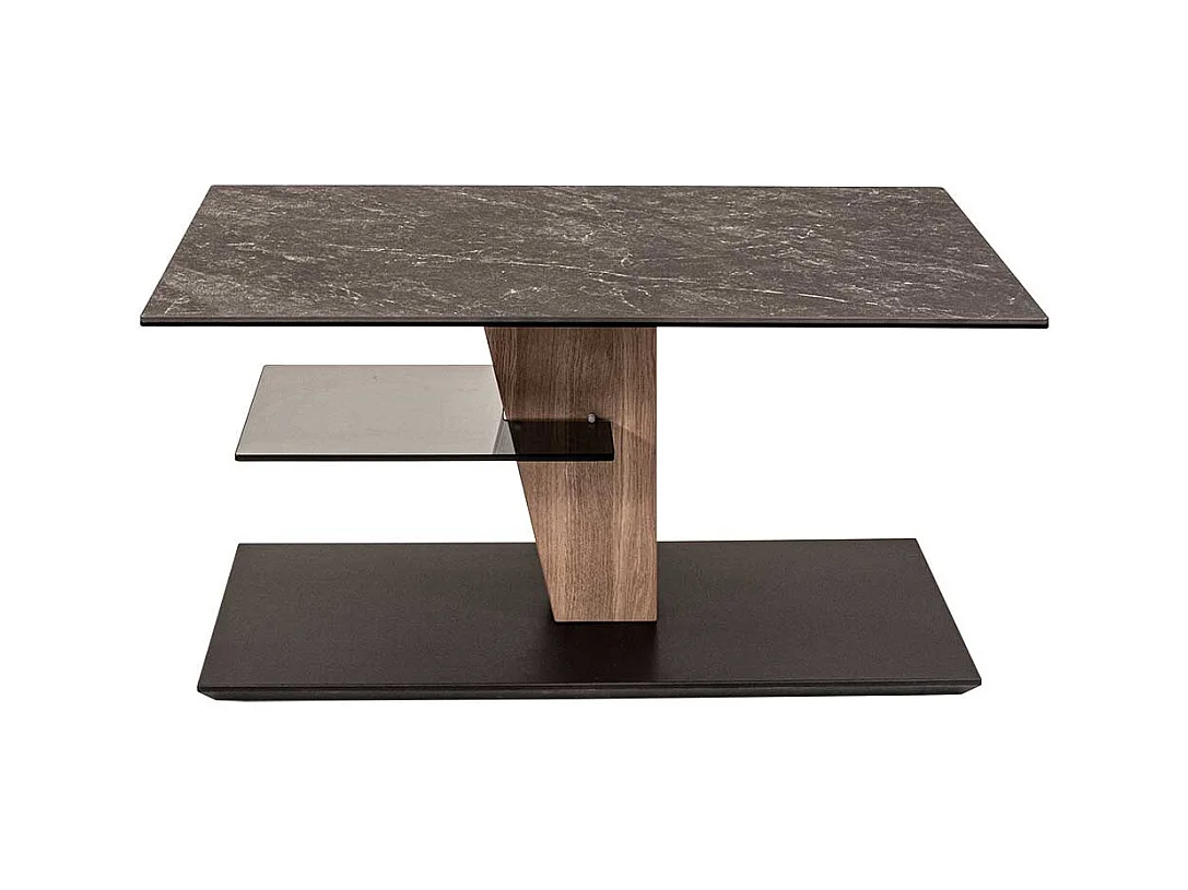 Designercouchtisch durch Körperdruck verstellbar Made in Germany