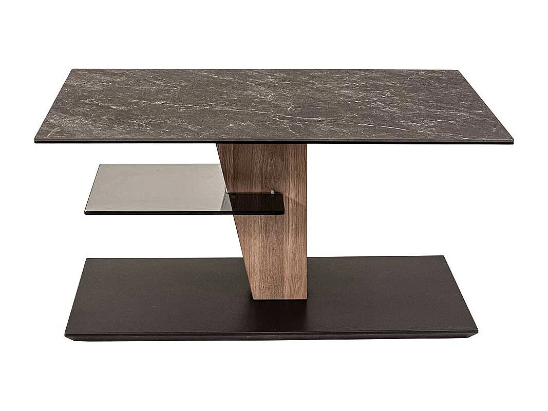 Designercouchtisch durch Körperdruck verstellbar Made in Germany