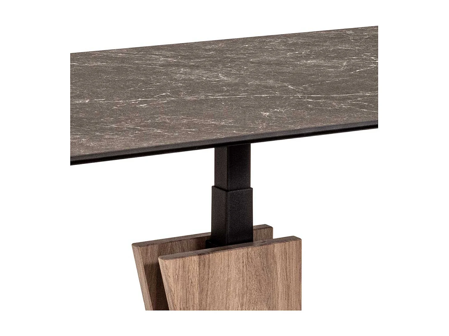 Designercouchtisch durch Körperdruck verstellbar Made in Germany