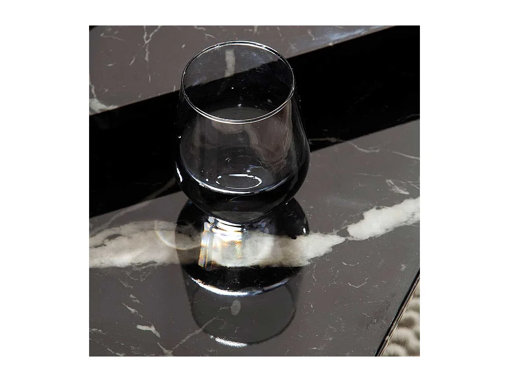 Designertische in Marmor Optik Hochglanz (zweiteilig)