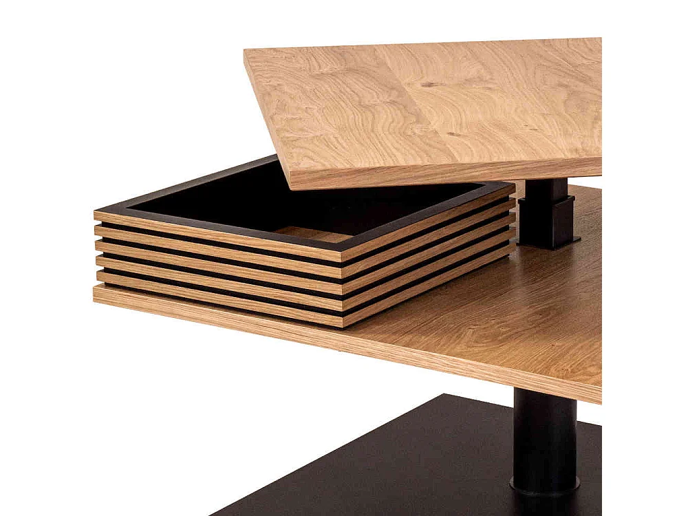 Couchtisch in Wildeichefarben Staufach