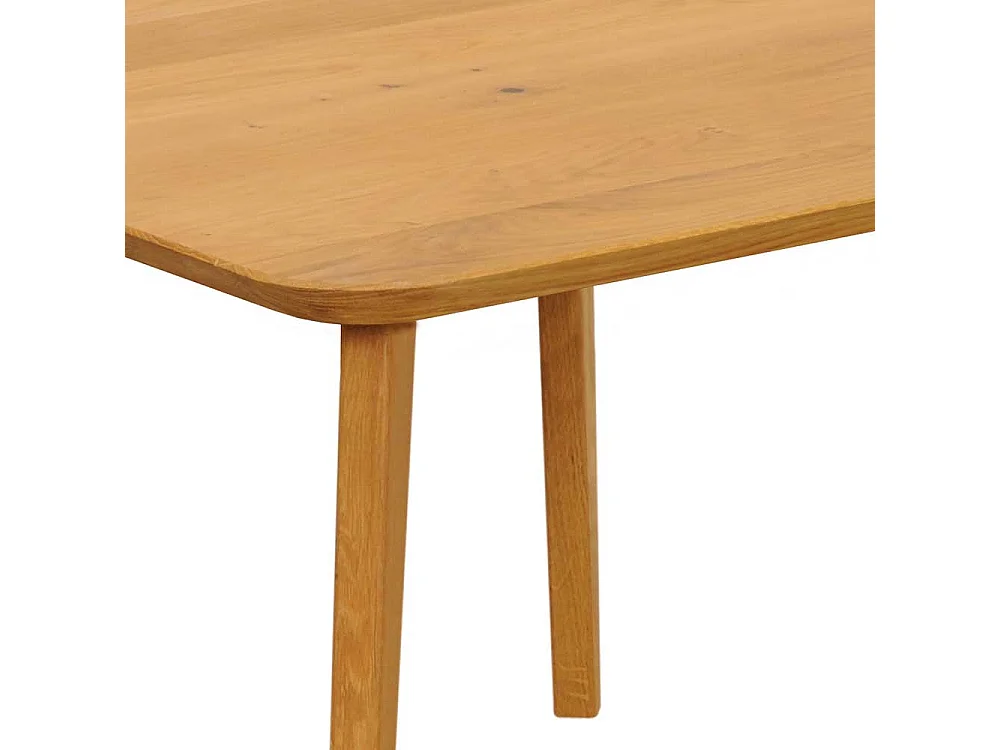 Wohnzimmer Couchtisch aus Wildeiche Massivholz 65 cm breit