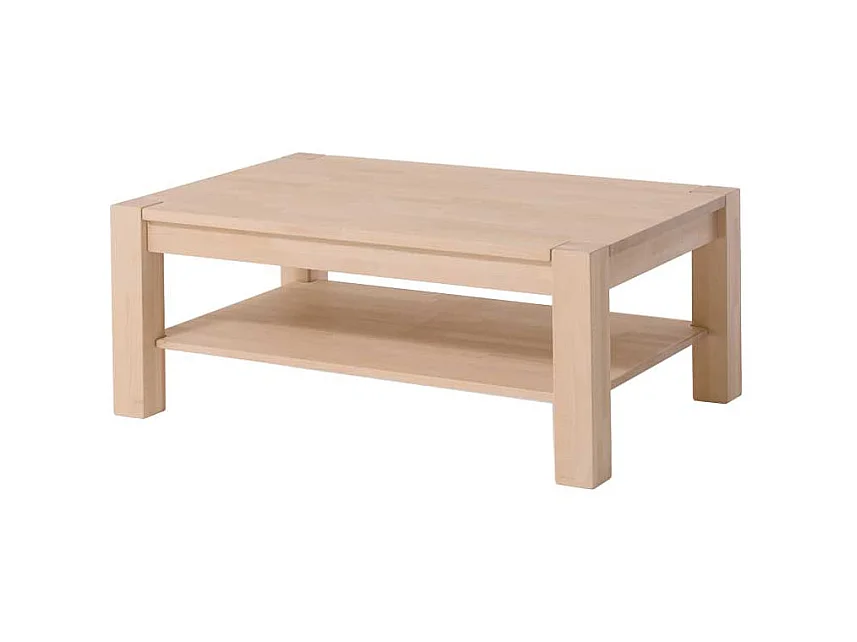 Couchtisch aus Buche Massivholz 45 cm hoch