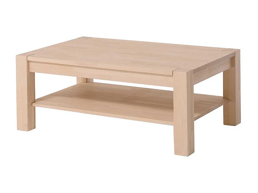 Couchtisch aus Buche Massivholz 45 cm hoch