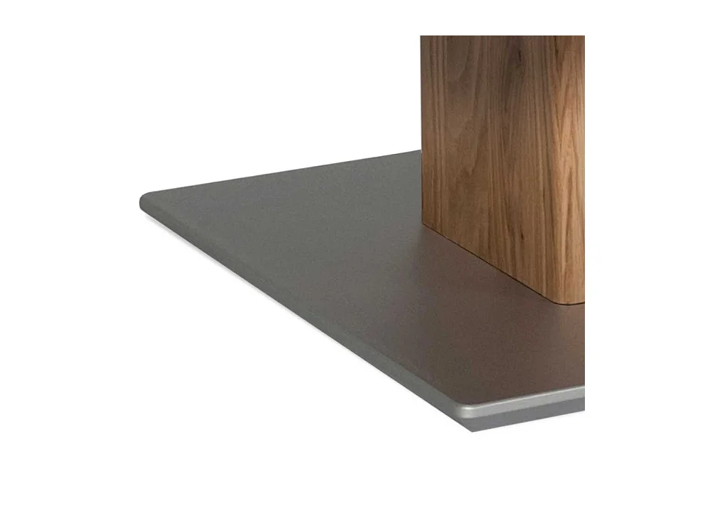 Designercouchtisch in Wildeichefarben Staufach