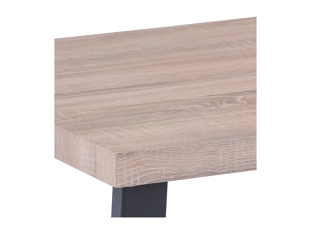 Coffee Table in Sonoma-Eiche Schwarz