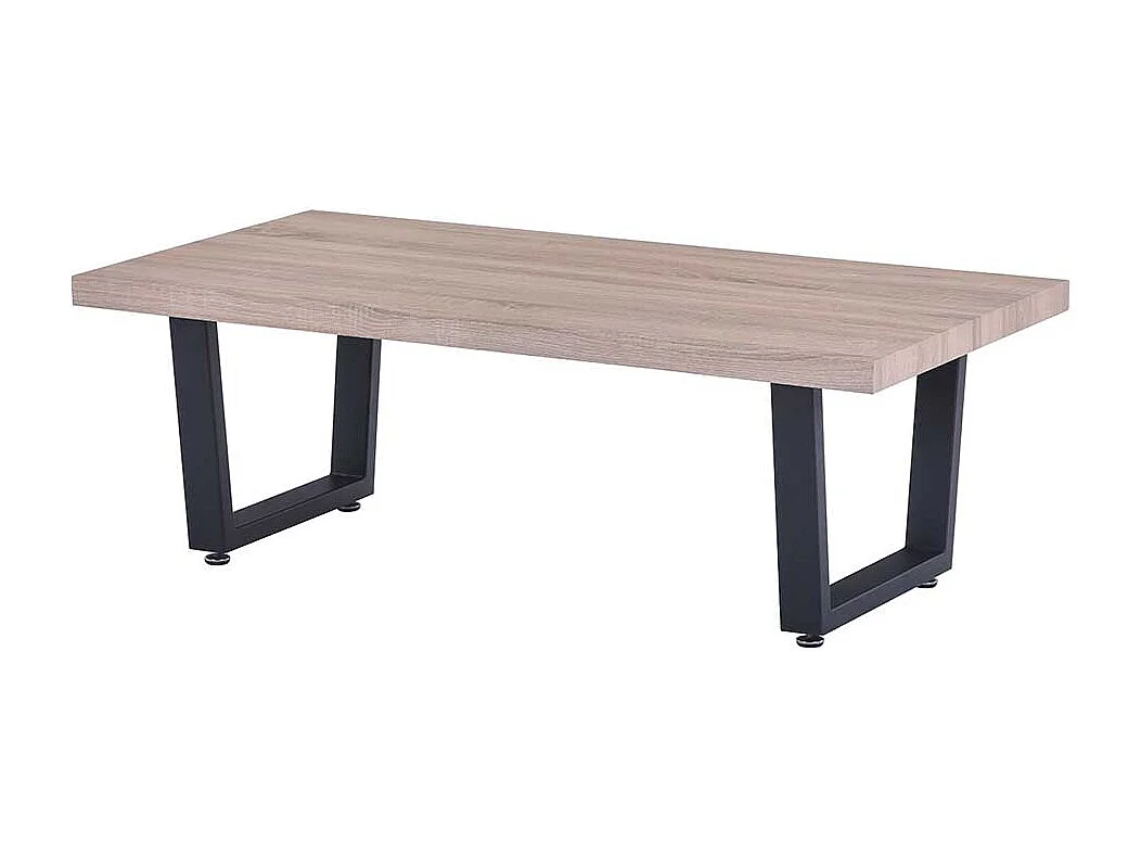 Coffee Table in Sonoma-Eiche Schwarz