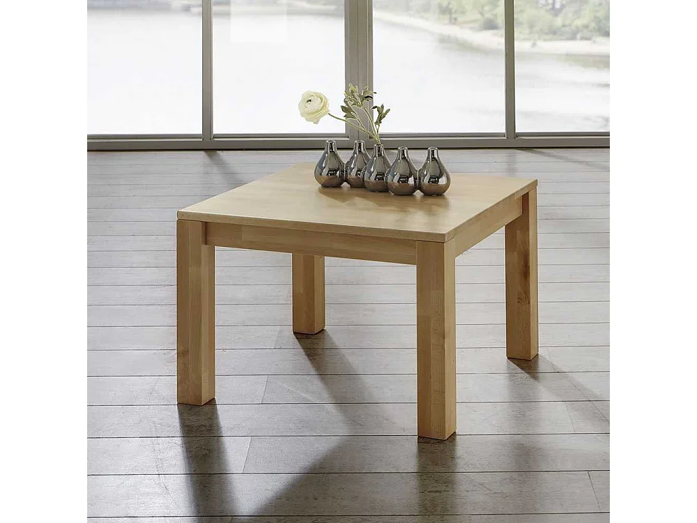 Sofatisch aus Kernbuche Massivholz Geölt