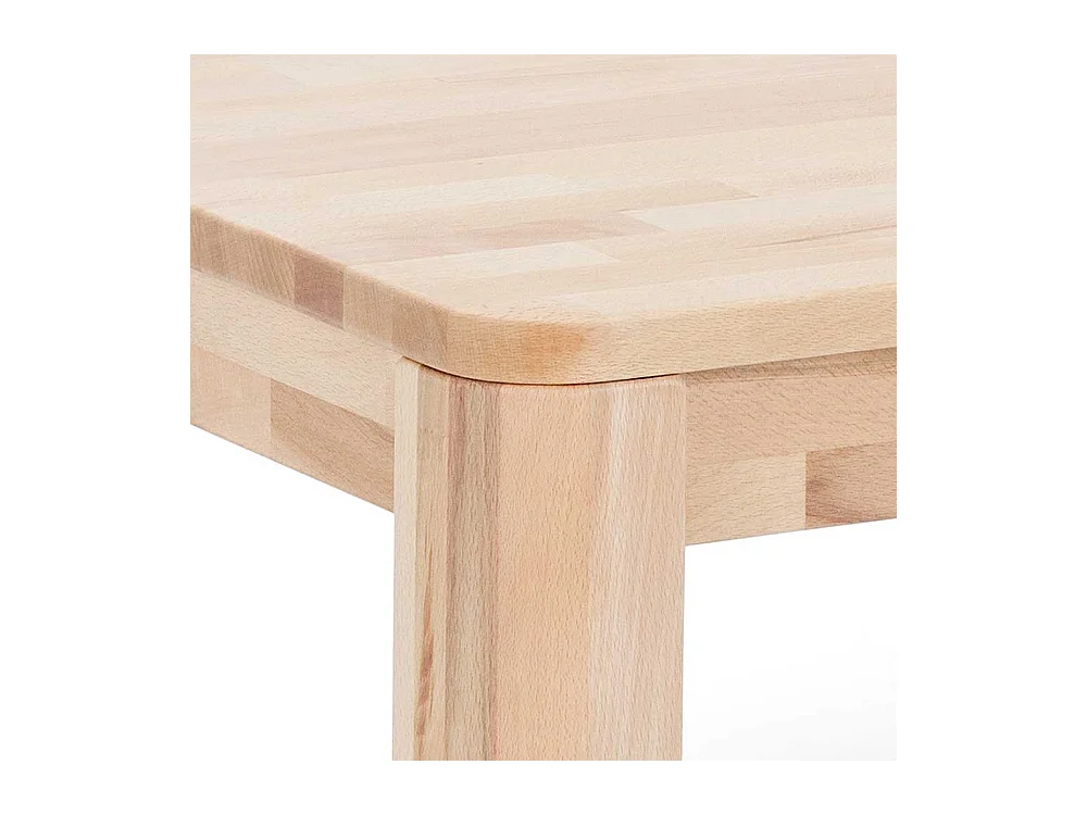 Massivholz Couchtisch aus Kernbuche geölt 45 cm hoch