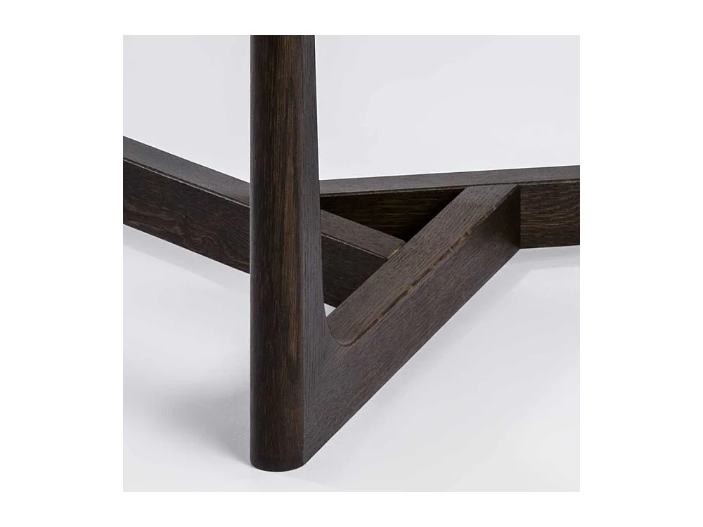 Wohnzimmertisch Wankelform Rauchglasplatte