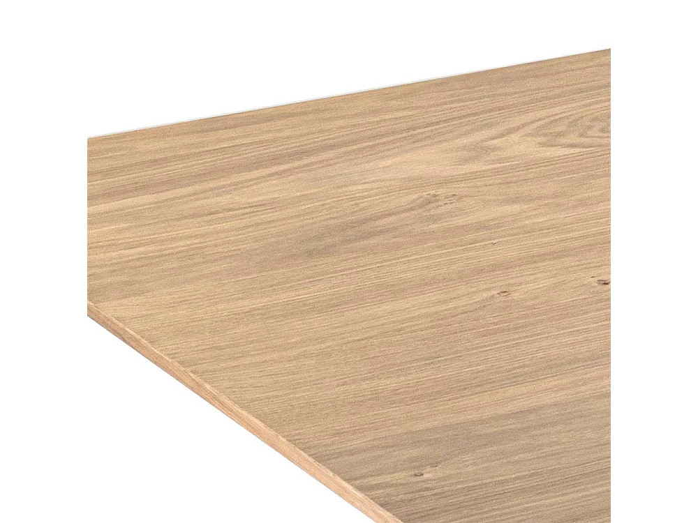 Verstellbarer Designcouchtisch in Wildeiche Bianco und Anthrazit Made in Germany