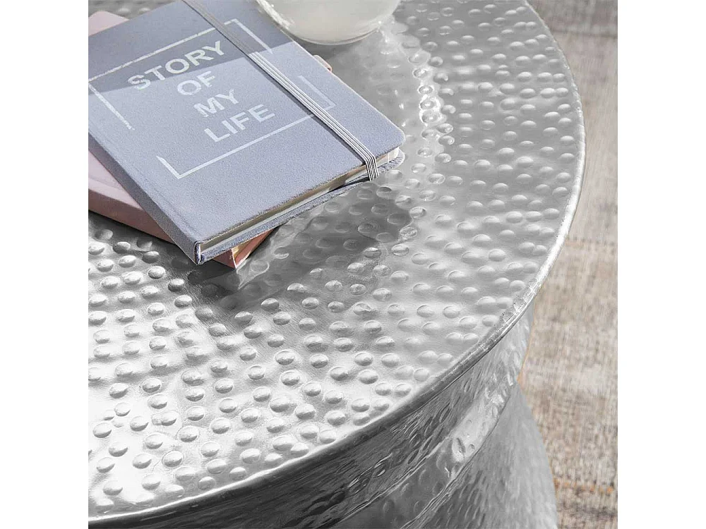 Designercouchtisch aus Aluminium Industry Style