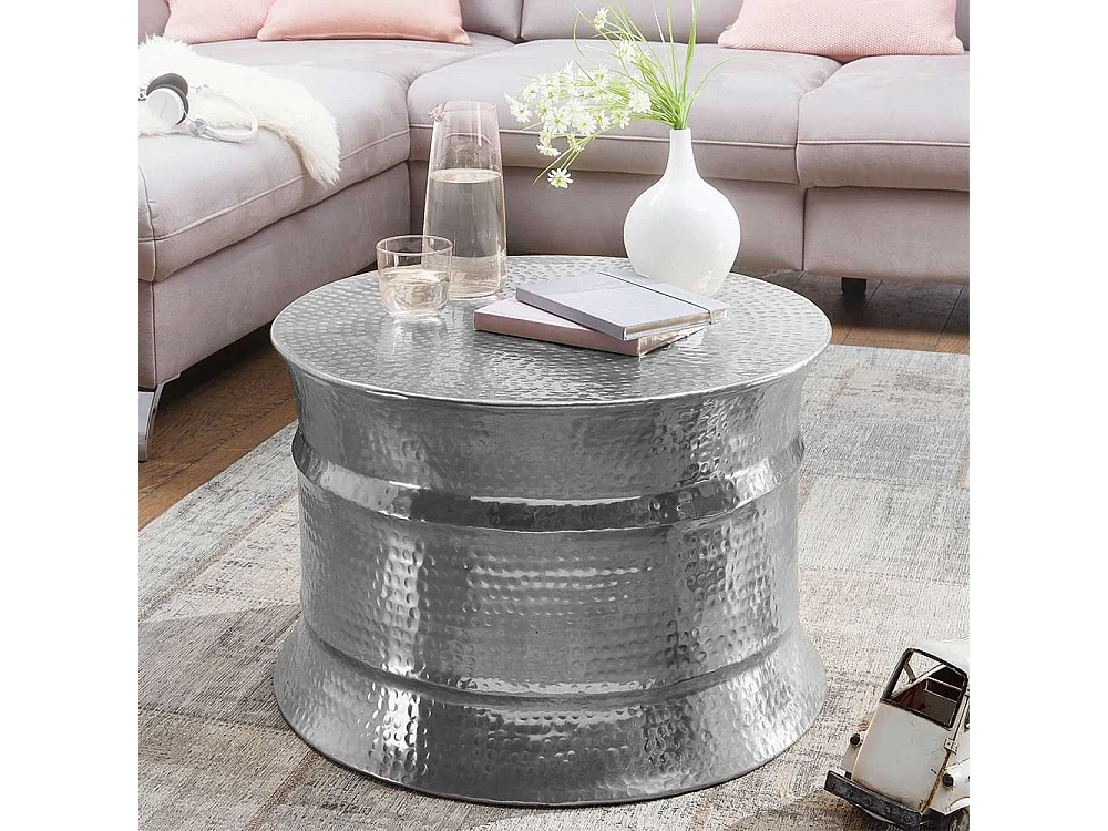 Designercouchtisch aus Aluminium Industry Style