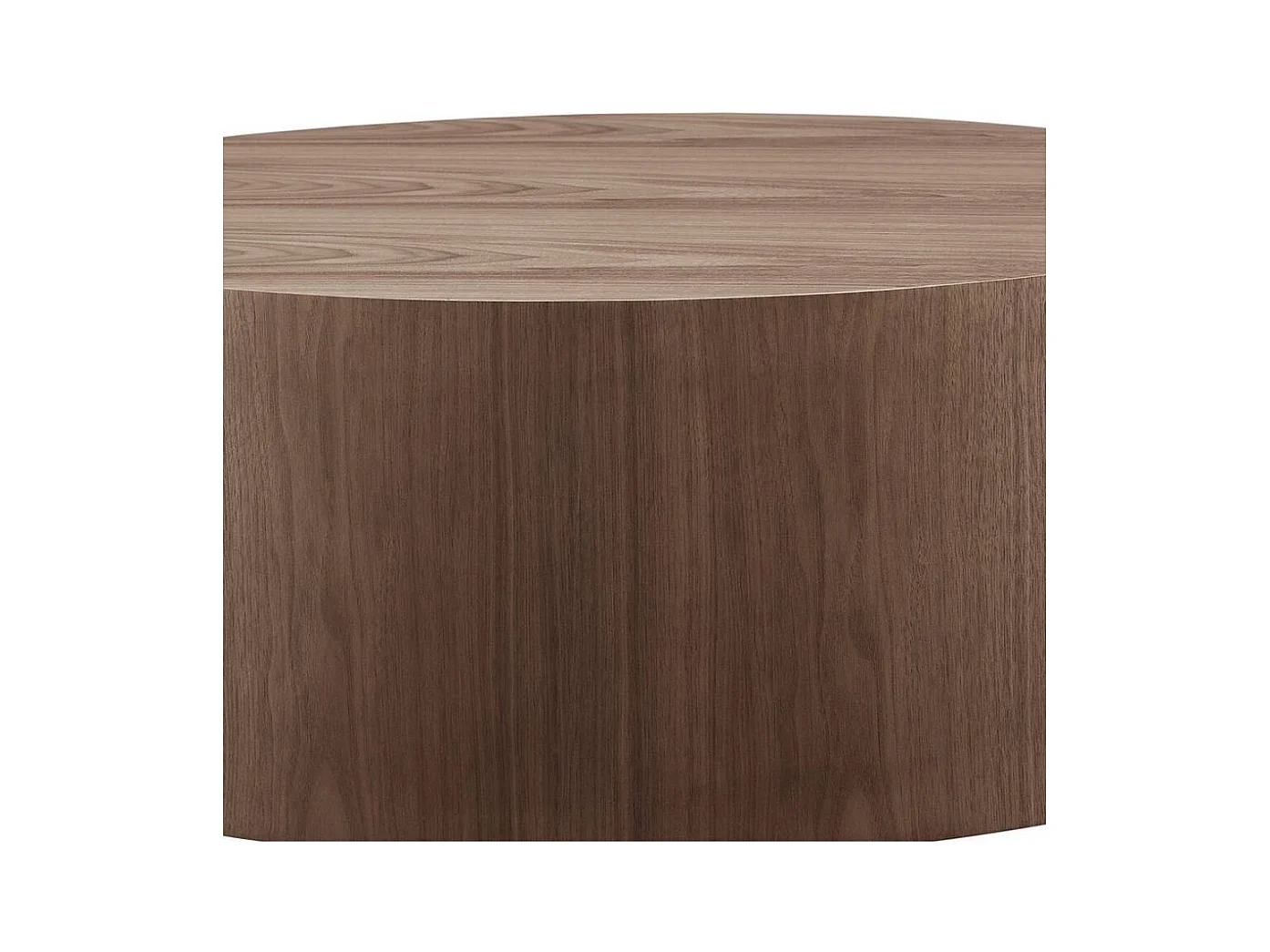 Couchtisch Sofatisch in Walnussfarben echtholzfurniert