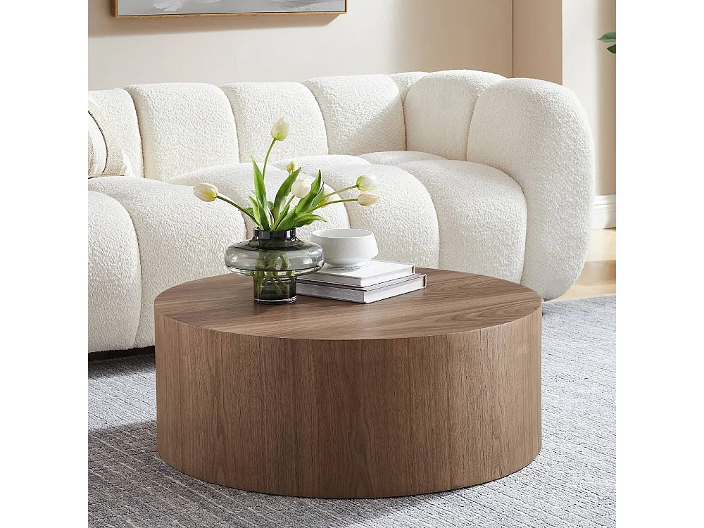 Couchtisch Sofatisch in Walnussfarben echtholzfurniert