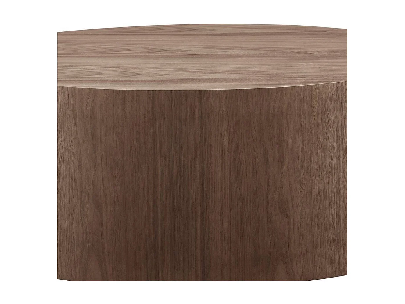 Couchtisch Sofatisch in Walnussfarben echtholzfurniert