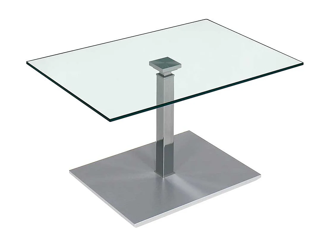 Glastisch höhenverstellbar rollbar