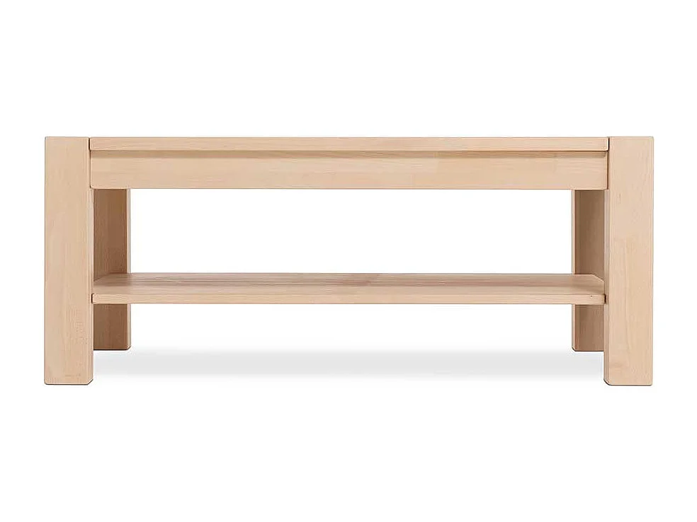 Couchtisch aus Buche Massivholz 45 cm hoch