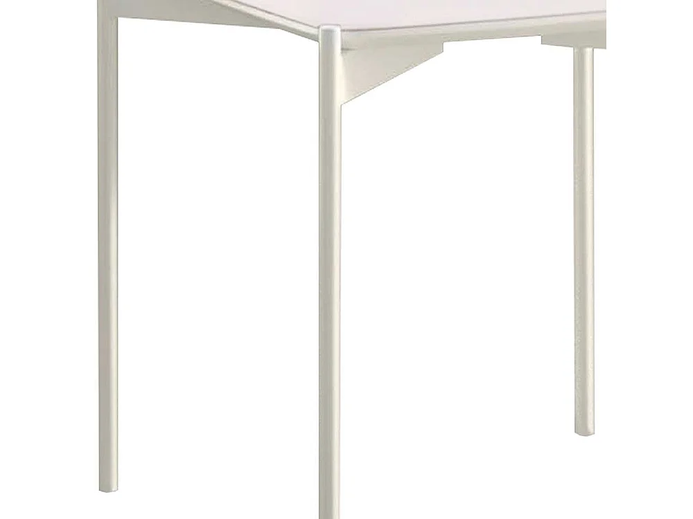 Wohnzimmertisch in Weiß 55 cm breit