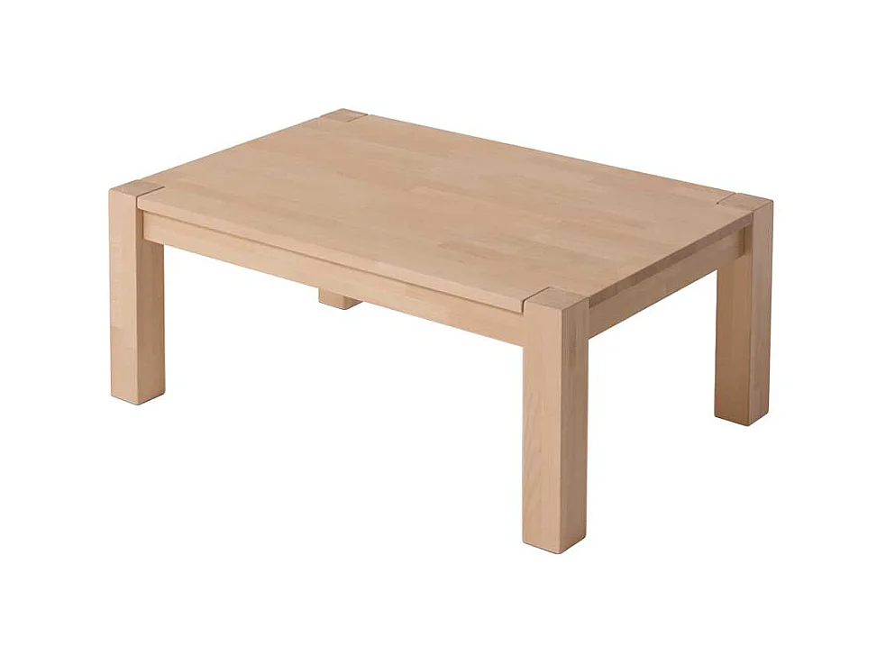Wohnzimmer Tisch aus Buche Massivholz 45 cm hoch