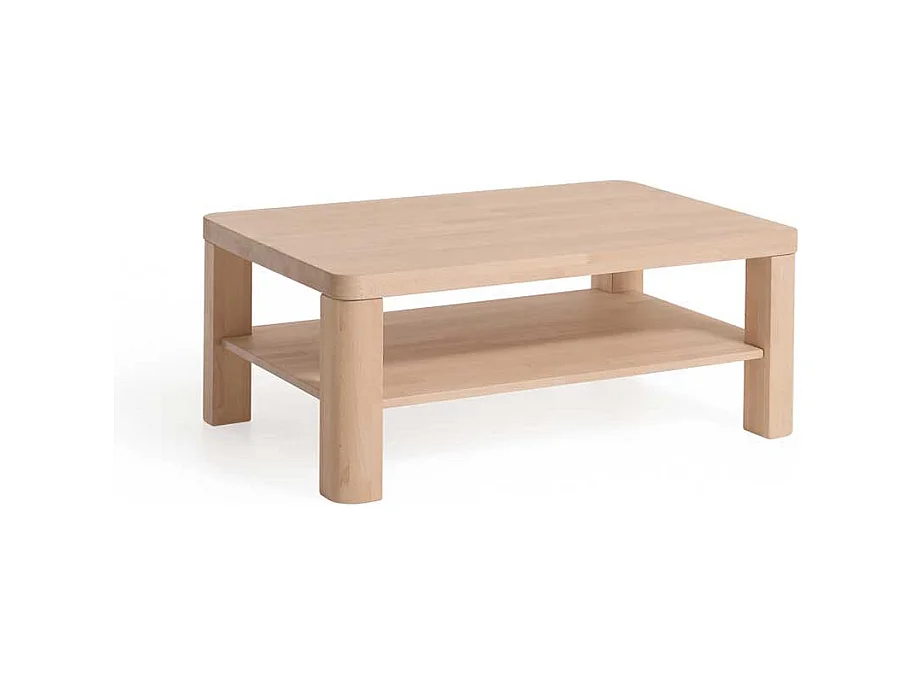 Holztisch für Sofa Buche Massivholz