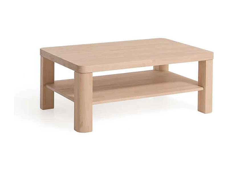 Holztisch für Sofa Buche Massivholz