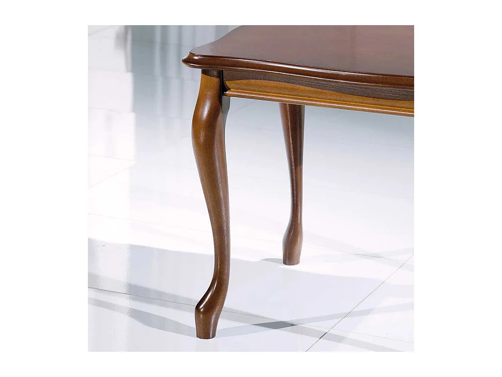 Wohnzimmer Couchtisch in Nussbaumfarben 60 cm