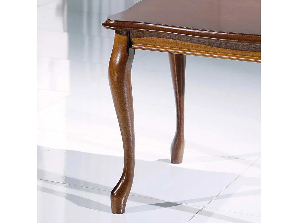 Wohnzimmer Couchtisch in Nussbaumfarben 60 cm