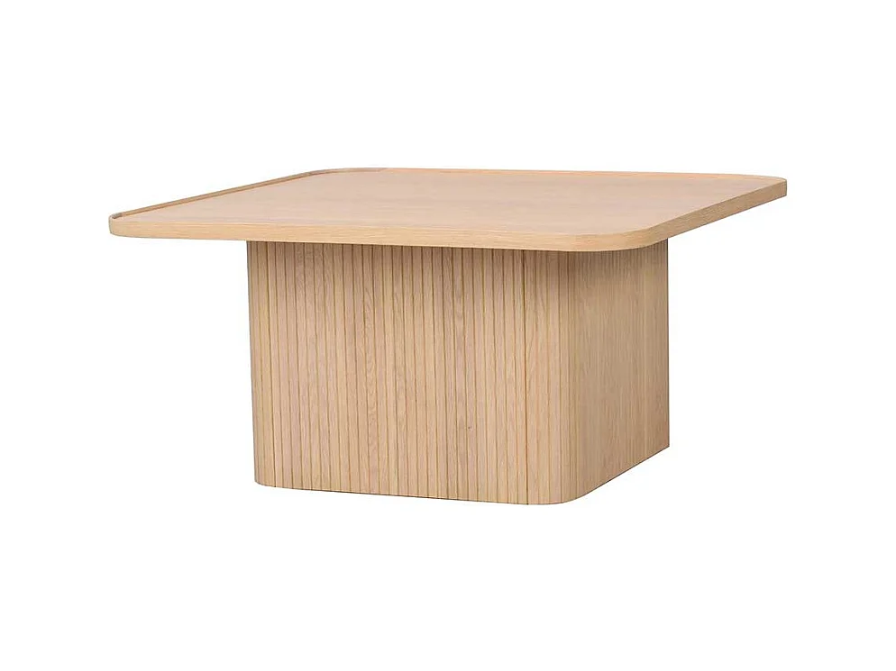 Wohnzimmer Tisch mit quadratischer Tischplatte Siebziger Jahre Look