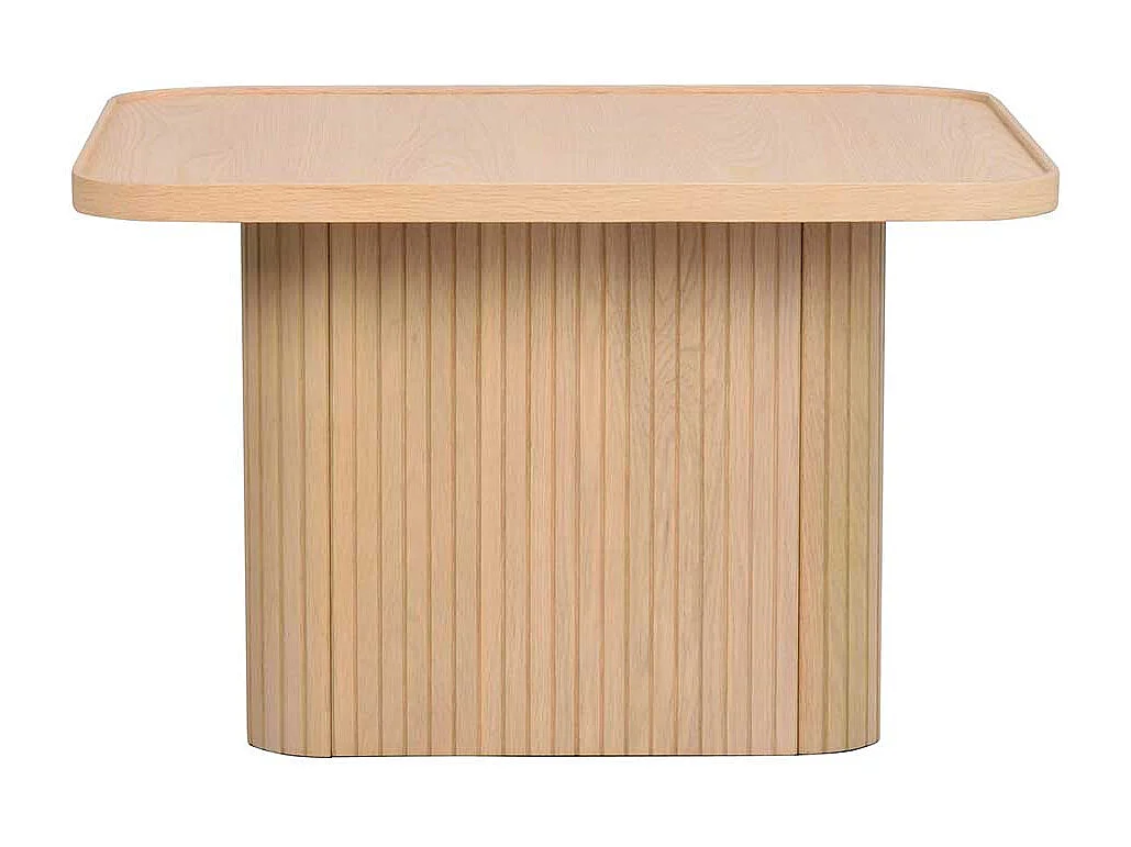 Wohnzimmer Tisch mit quadratischer Tischplatte Siebziger Jahre Look