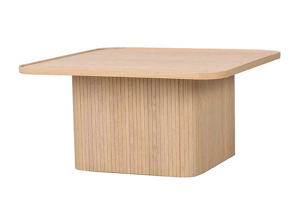 Wohnzimmer Tisch mit quadratischer Tischplatte Siebziger Jahre Look