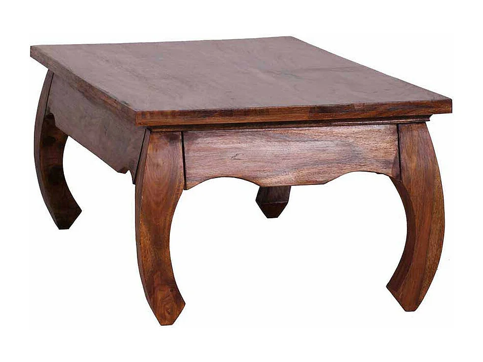 Opiumtisch aus Sheesham Massivholz Landhausstil