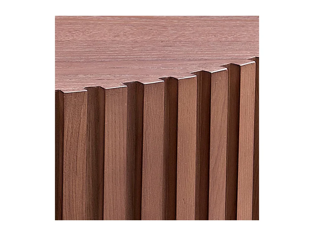 Couchtisch Wohnzimmertisch in Walnussfarben 80 cm breit