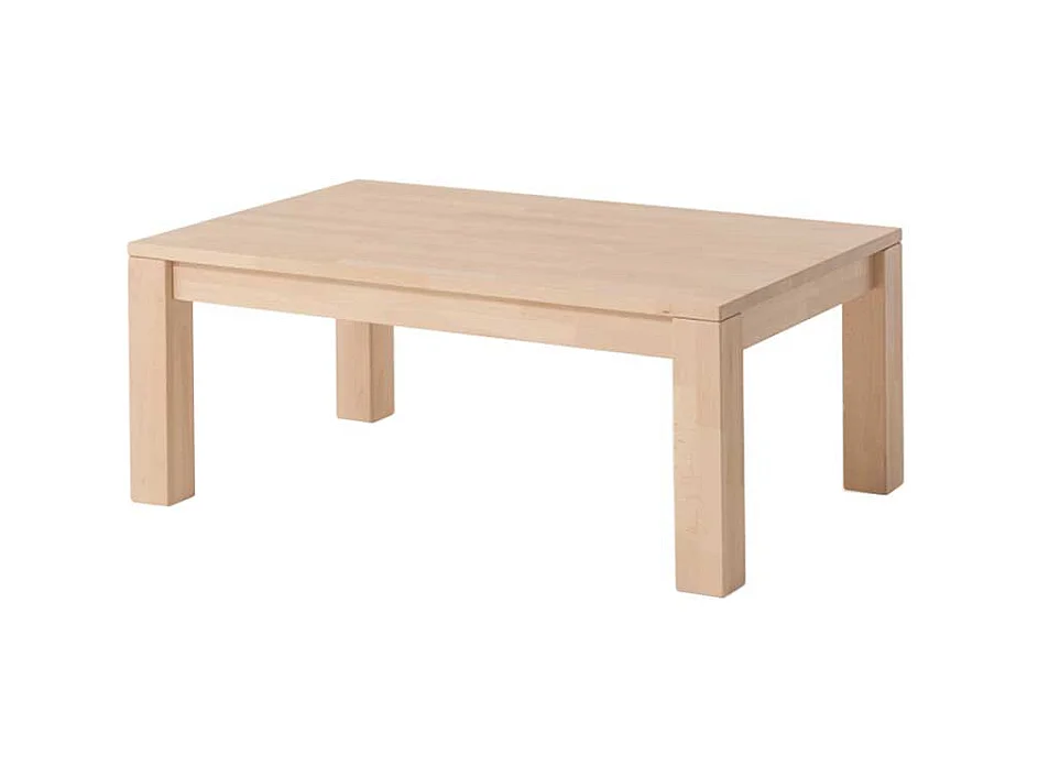 Wohnzimmertisch aus Buche Massivholz 45 cm hoch