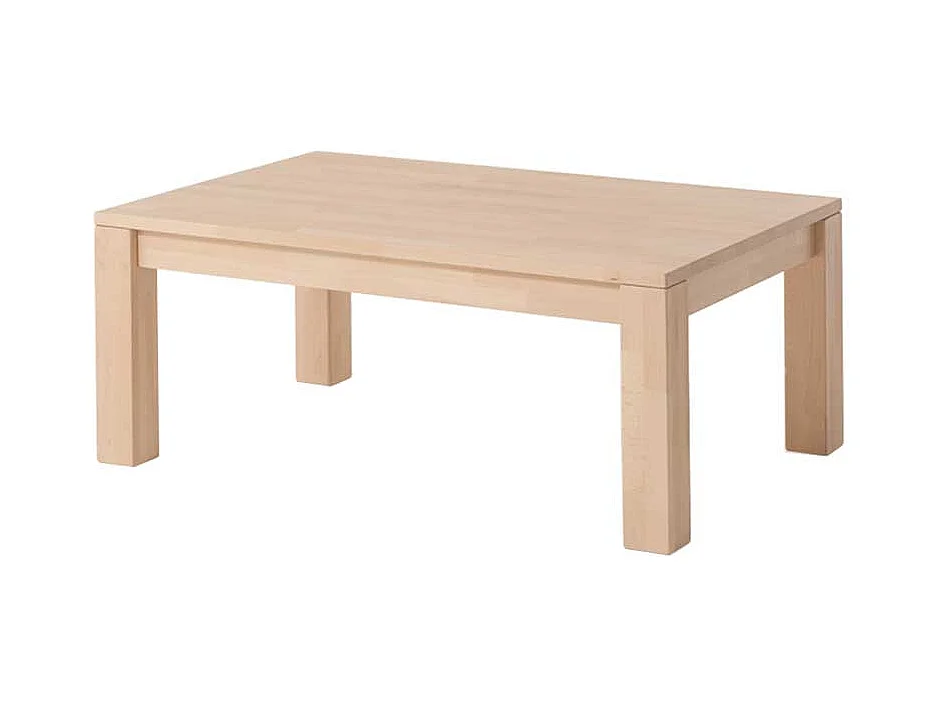 Wohnzimmertisch aus Buche Massivholz 45 cm hoch