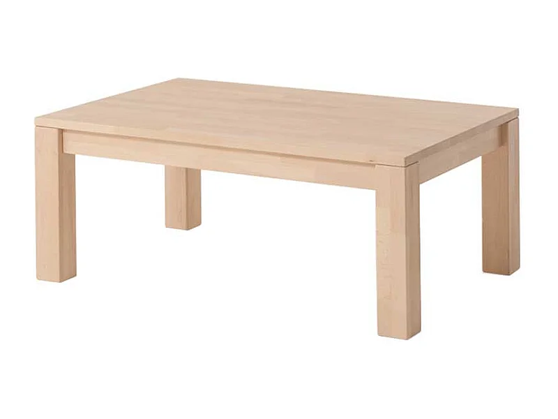 Wohnzimmertisch aus Buche Massivholz 45 cm hoch