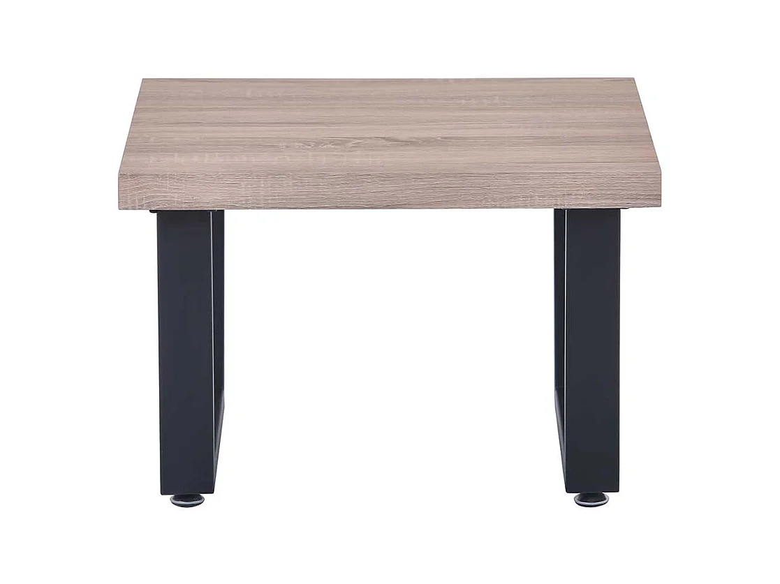 Coffee Table in Sonoma-Eiche Schwarz