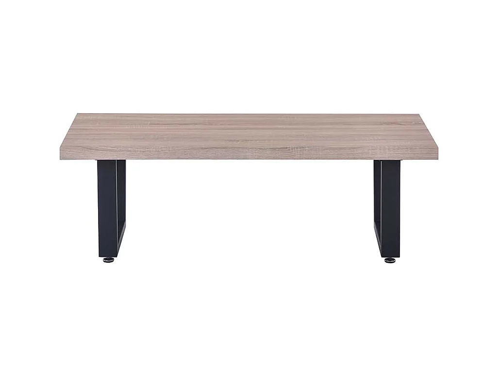 Coffee Table in Sonoma-Eiche Schwarz