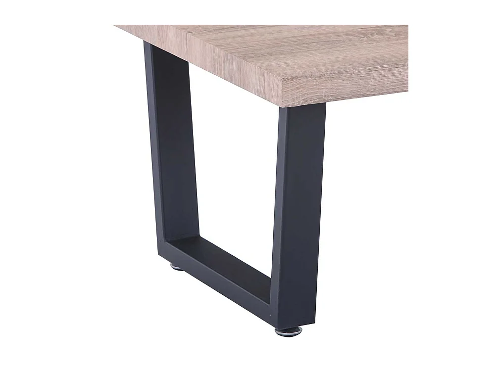 Coffee Table in Sonoma-Eiche Schwarz