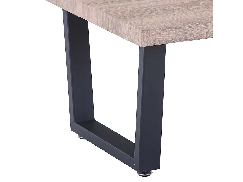 Coffee Table in Sonoma-Eiche Schwarz