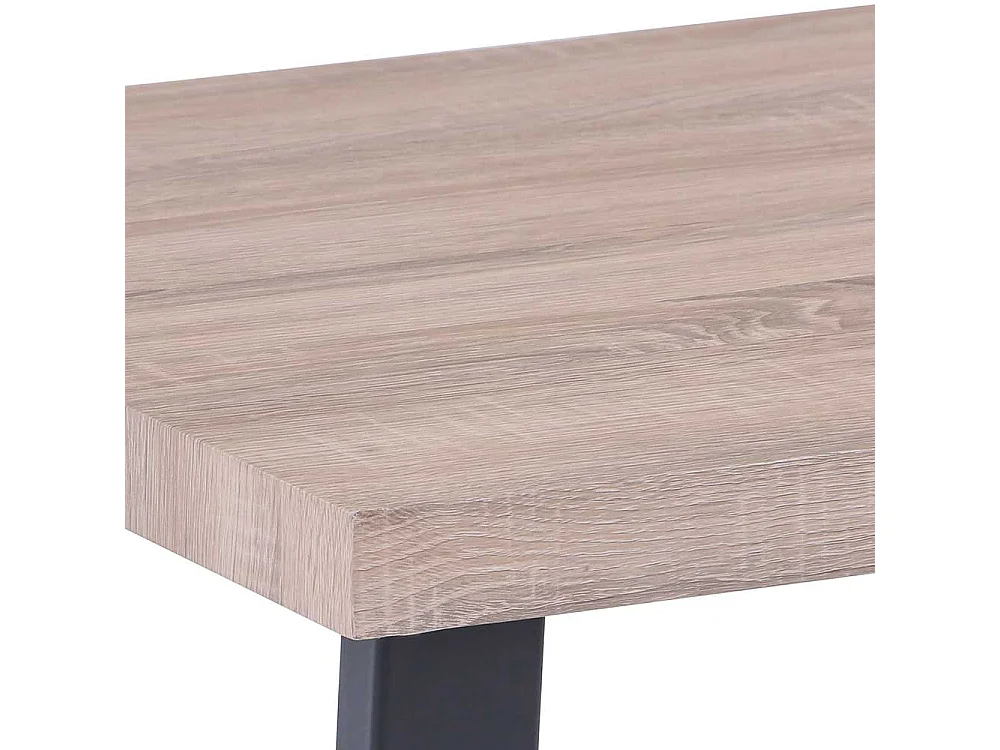 Coffee Table in Sonoma-Eiche Schwarz