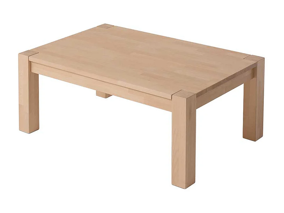 Wohnzimmer Tisch aus Buche Massivholz 45 cm hoch