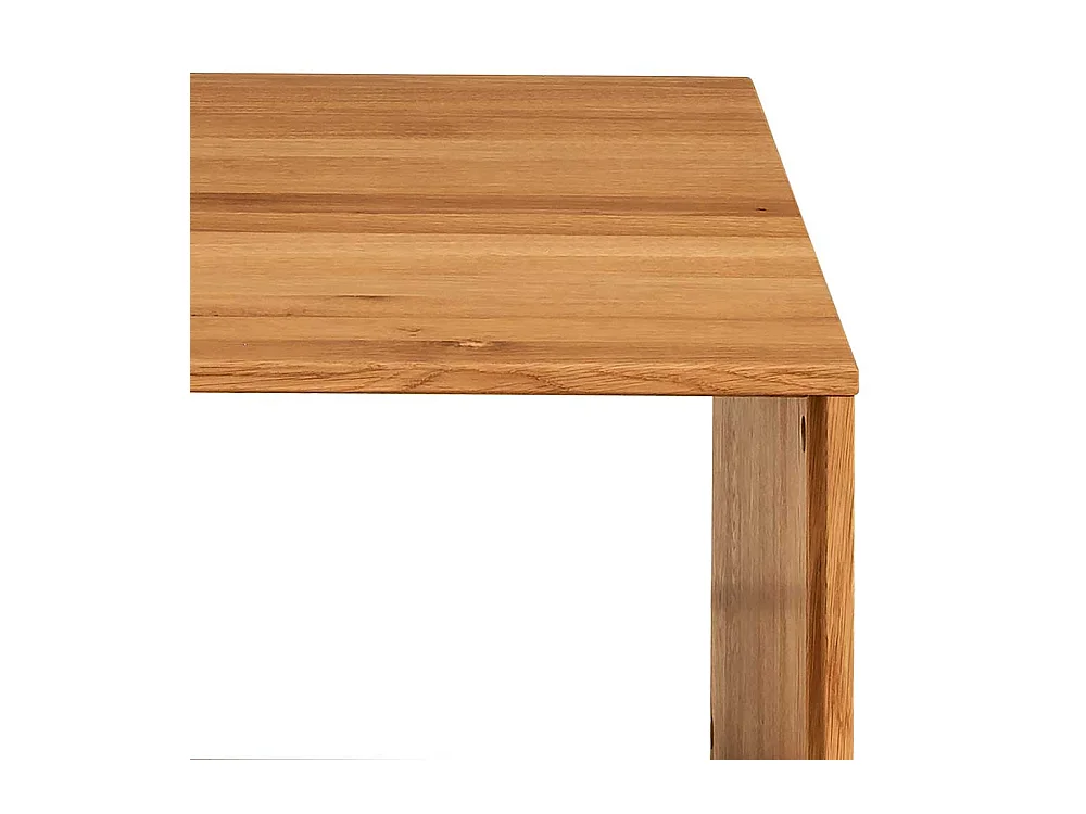 Massiver Wohnzimmer Tisch in Wildeichefarben modernes Design