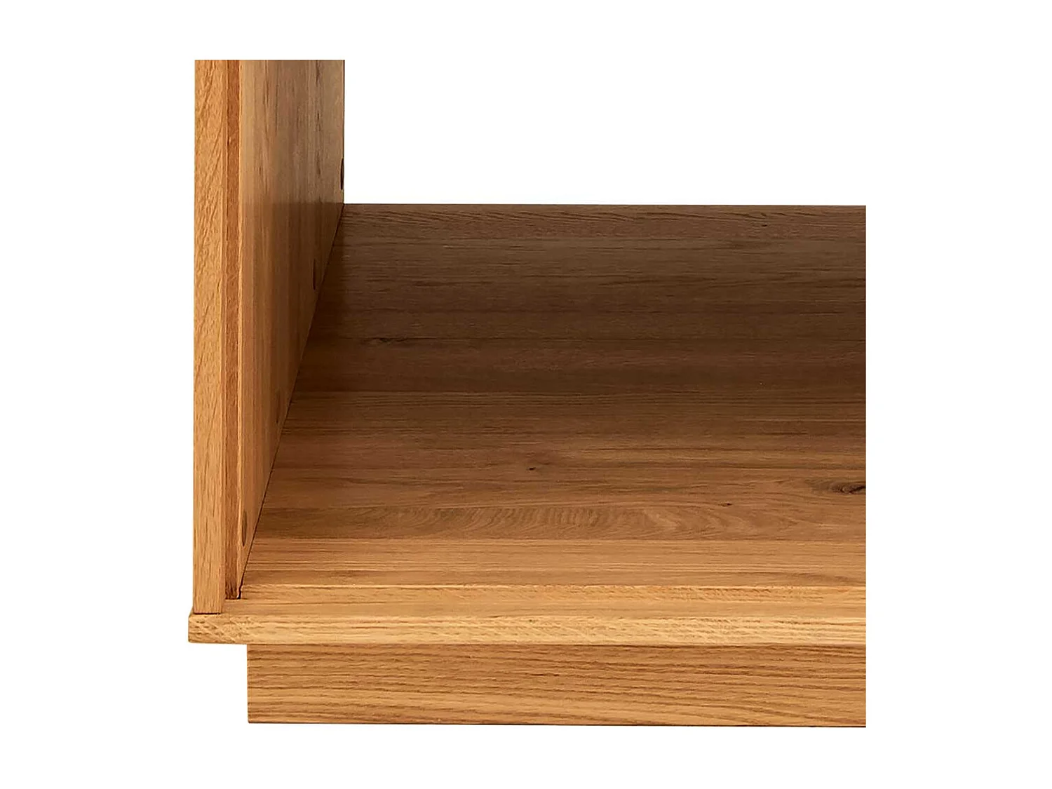 Massiver Wohnzimmer Tisch in Wildeichefarben modernes Design